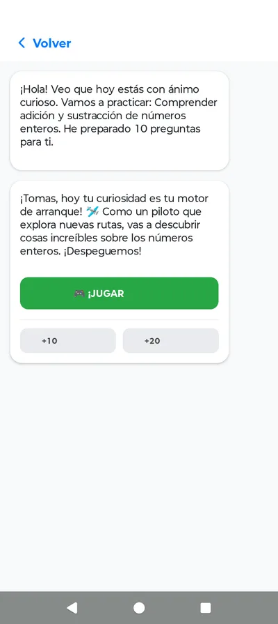 Tutor socrático de AUDE en acción